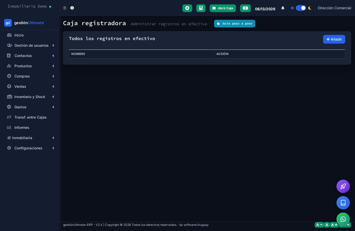 Cajas registradoras